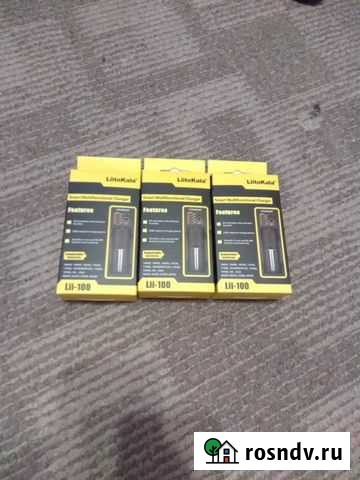 Новое зарядное устройств Liitokala Lii-100 Тюмень - изображение 1