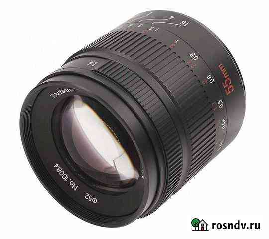 Объектив 7Artisans 55mm F1.4 mark ii Sony E Уфа