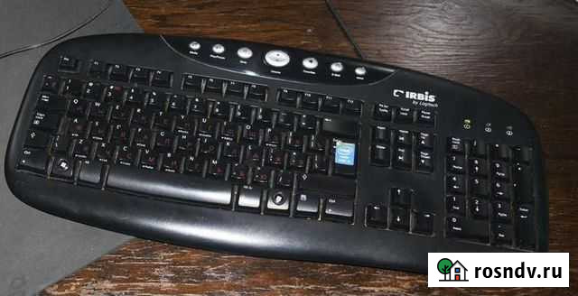 Клавиатура Logitech Internet PRO (Ирбис) ps/2, б/у Владикавказ - изображение 1
