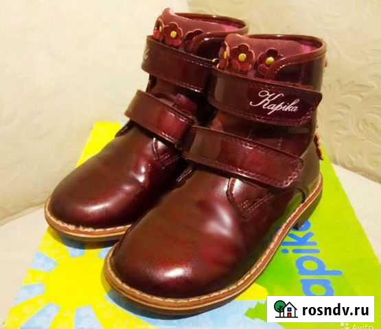 Демисезонные ботинки Kapika 27 р-р Липецк - изображение 1