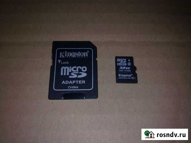 Kingston microsdhc 32GB Class 04 Кировск - изображение 1