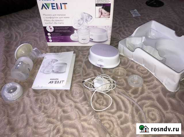 Одинарный электронный молокоотсос Philips Avent Прасковея - изображение 1