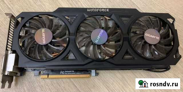 Видеокарта gigabyte R9 270x 2GB Красноярск - изображение 1
