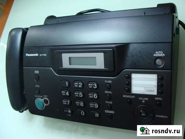 Факс - телефон Panasonic Новосибирск - изображение 1