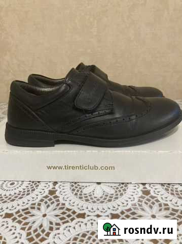 Школьные кожаные туфли на мальчика,р33-34,Турция,с Майкоп - изображение 1