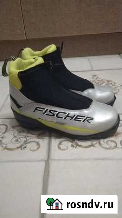 Лыжные ботинки fischer р.38 маломерят Пенза - изображение 1