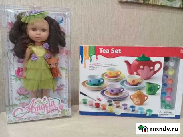 Кукла и чайный сервиз Санкт-Петербург - изображение 1