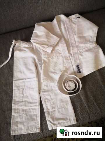 Кимоно для дзюдо детское 110 Одинцово - изображение 1