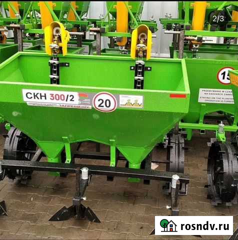 Картофелесажалка 2х-рядная скн-300/2 D-pol увелич Курск - изображение 1