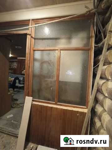 Дверь входная деревянная бу Горный Щит - изображение 1