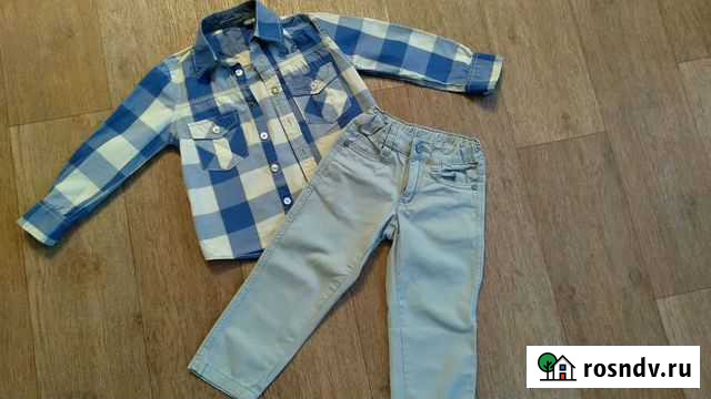 Брюки и рубашка р. 98 Тамбов - изображение 1
