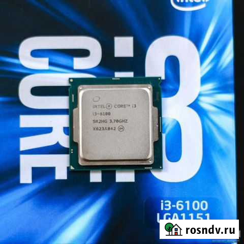 Intel Core i3 - 6100 2x3.7Ghz (1151) Красноярск - изображение 1