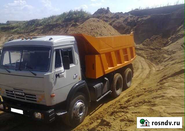 Песок от 1 до 20 тон Ковров - изображение 1