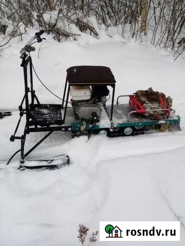 Самодельный компактный мотобуксировщик Йошкар-Ола - изображение 1