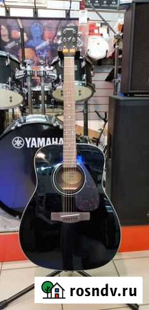 Акустическая гитара yamaha F-370 black Братск - изображение 1