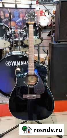 Акустическая гитара yamaha F-370 black Братск - изображение 1