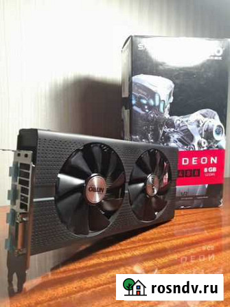 Видеокарта Saphhire RX 480 8GB Тюмень - изображение 1