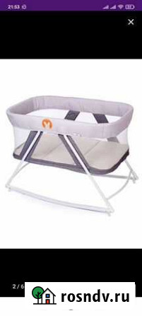 Колыбель-манеж (2-в-1) Babyhit Rocking Crib Тамбов - изображение 1