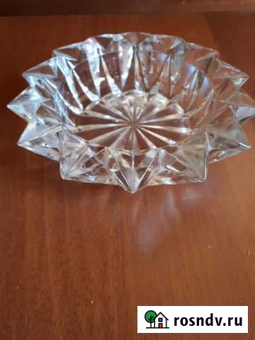 Пепельница хрусталь из СССР Красногорск - изображение 1