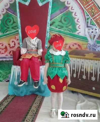 Новогодний костюм ягодки для девочки 5-6лет Комсомольск-на-Амуре - изображение 1