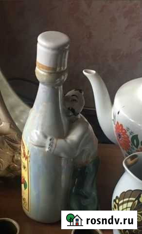 Штоф-графин «казак с бутылкой» Печора - изображение 1