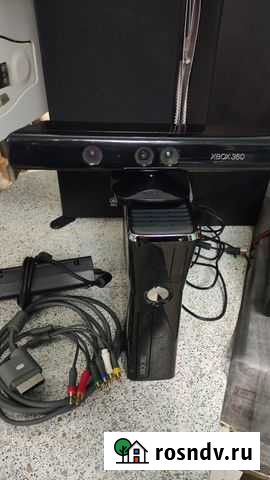 Xbox 360 S (Slim) + Kinect Усть-Лабинск - изображение 1