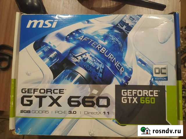 Видеокарта MSI GTX660 Пермь - изображение 1