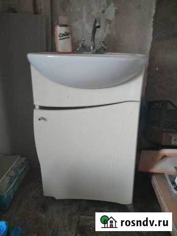 Умывальник для ванной с тумбой и краном Усмань - изображение 1