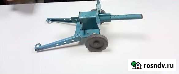 Игрушка СССР пушка железная Видное - изображение 1