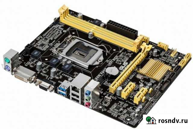 Материнская плата S1150 Asus H81M-K +Pentium G3240 Иваново - изображение 1