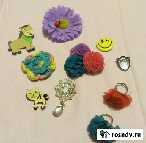 Кольцо брошь маскарадная маска детская бижутерия Ивантеевка - изображение 1