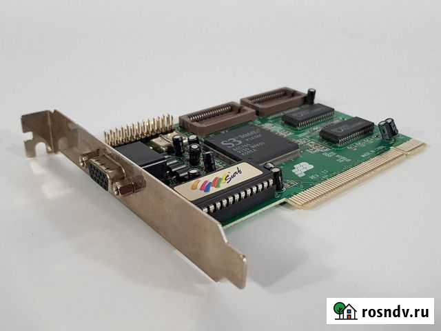 Видеокарта S3 Graphics Trio64V+ PCI 1 Mb (86C765) Красногорск - изображение 1