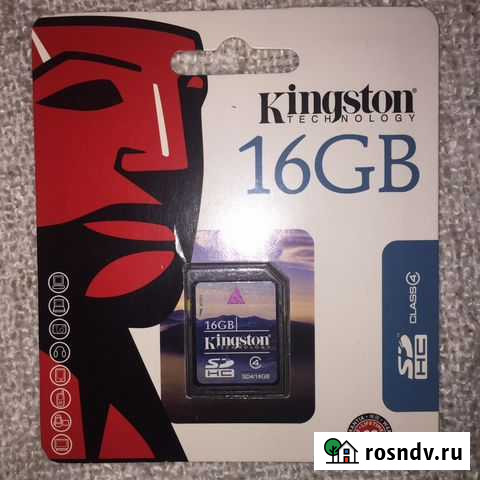 Kingston 16 gb sd Москва - изображение 1