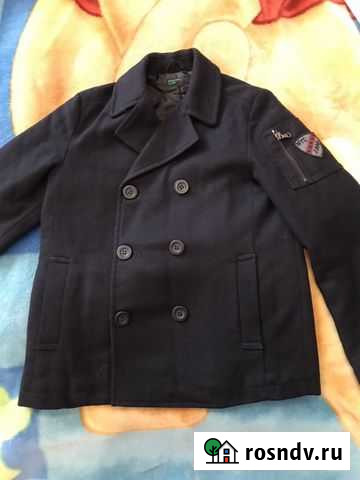 Шерстяное полупальто детское Benetton 8-9 лет Курск - изображение 1