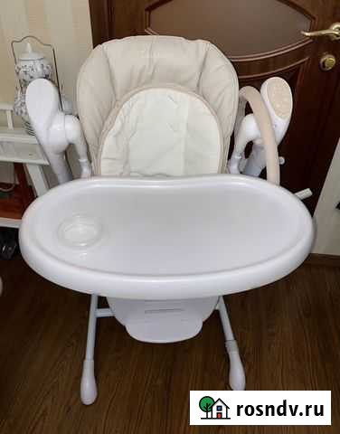 Стульчик для кормления Caretero Indigo (качели) Москва - изображение 1