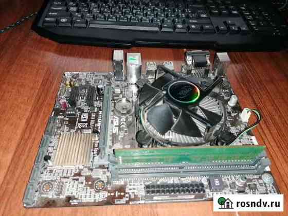Материнская плата asus H110M-K+CeleronG3930+8gbозу Волгоград