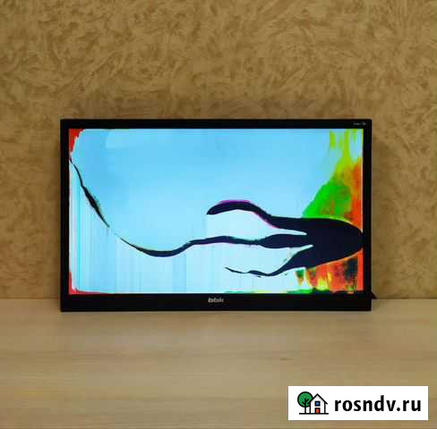 Телевизор BBK 22LEM-1004/FT2C с разбитой матрицей Липецк - изображение 1