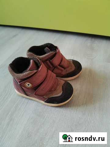 Ботинки демисезонный для девочки 23 и 24 р-р Челябинск - изображение 1