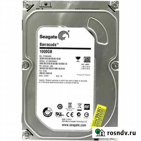 Seagate barracuda 1tb Ростов-на-Дону - изображение 1