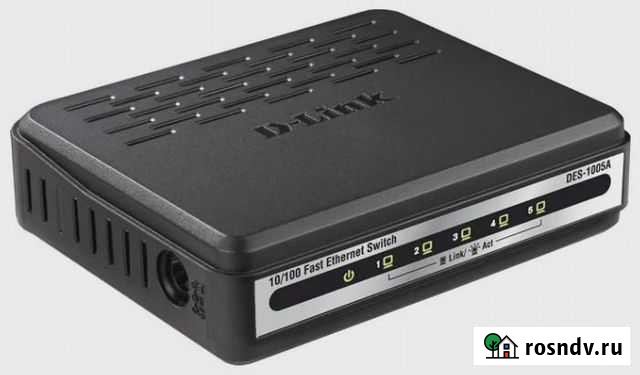 D-link Коммутатор (switch) D-link DES-1005 Ялта - изображение 1