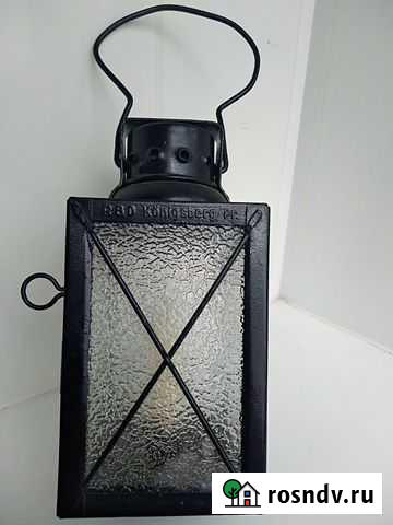 Фонарь блиндажный, клеймо RBD Konigsberg Брянск - изображение 1