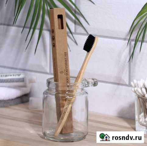 Бамбуковая зубная щетка Сочи - изображение 1