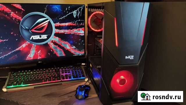 Игровой системный блок Ryzen5 2600/1050 ti 4 GB Шахты - изображение 1