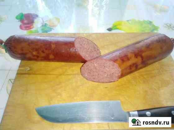 Колбаса из конины полукопчёная и варёная Вятские Поляны