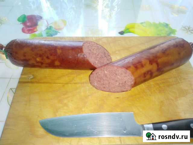 Колбаса из конины полукопчёная и варёная Вятские Поляны - изображение 1