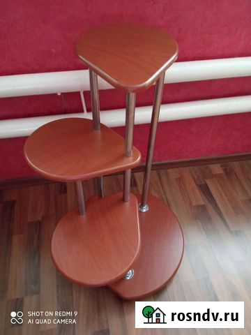 Подставка под цветы из дерева Казань - изображение 1