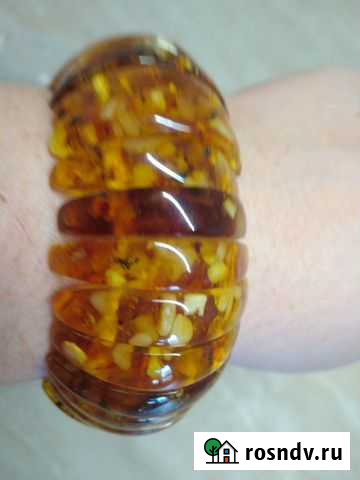 Браслет из янтаря (имитация) Санкт-Петербург - изображение 1