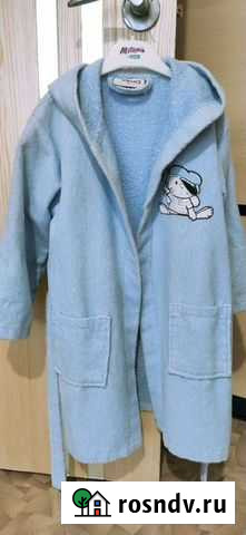 Халат банный детский tana на 5-6 лет Волгоград - изображение 1