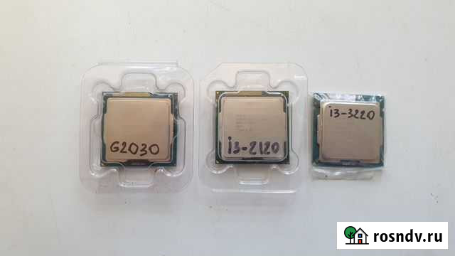 Процессор i3-2120 G2030 i3-3220 Волгоград - изображение 1