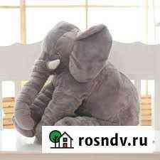 Мягкая игрушка Слон из икеи серый Воронеж